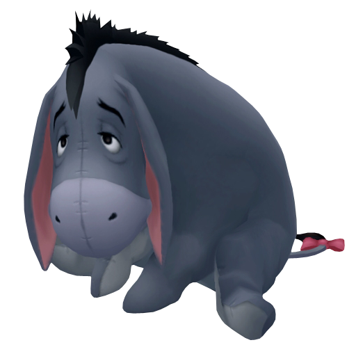 Gallery:Eeyore - Kingdom Hearts Wiki, the Kingdom Hearts encyclopedia