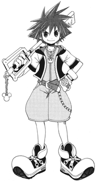 Sora KH Manga.png