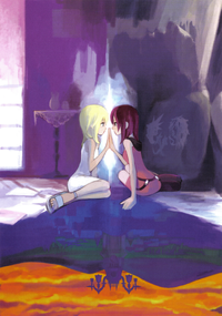 Kairi and Naminé KHII Novel.png