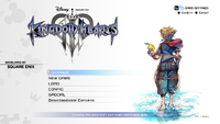 Opening Menu KHIII.png