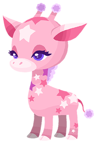 Pink Giraffestar (Spirit) KHUX.png