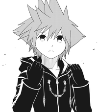 Xion (Sora) KHD Manga.png