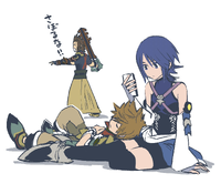 KHIII Manga 12 Sketch.png