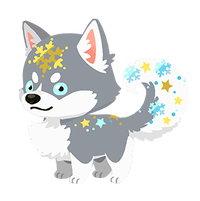 Silver Snowpup (Spirit) KHUX.png