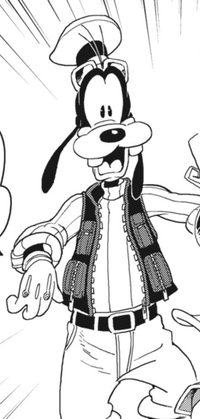 Goofy KHCOM Manga.png