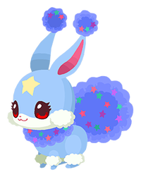 Blue Bunstar (Spirit) KHUX.png
