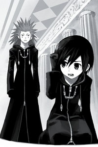 Axel and Xion KHD Novel.png