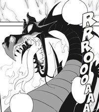Maleficent (Dragon) KHCOM Manga.png