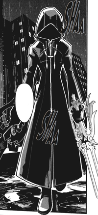 Roxas (Hooded) KHFM Manga.png