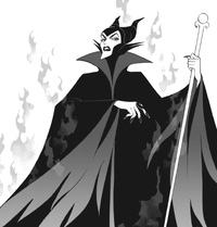 Maleficent KHII Manga.png